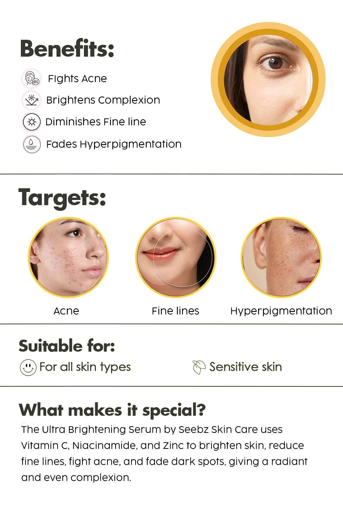 Ultra Brightening Serum-Vitamic C